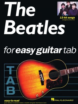 cover image of The Beatles for Easy Guitar Tab (Songbook)